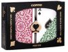 Copag 1546 Elite Plastic Playing Cards: Wide, Regular Index, Burgundy/Green